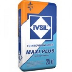 Клей плиточный IVSIL MAXI PLUS, 25 кг (48шт/под)