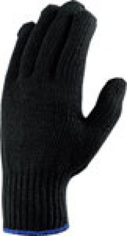 Перчатки трикотажные чёрные, 60 гр