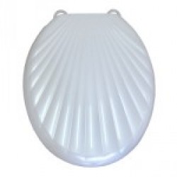 Сиденье для унитаза (ОРИО КРЗ-6) пластик перламутровое