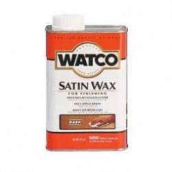 Watco Satin Wax (Тёмный, полуматовый, банка 0,946л)