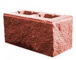 Облицовочный блок колотый угловой (рваный камень, цветной)