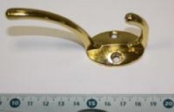 Крючок AL2541 GP двойной большой золото (800/40)
