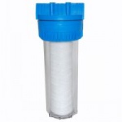 Фильтр для воды KFT-J-C2 1/2 (с картридж.) усиленный, для холодной воды