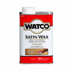 Watco Satin Wax (Светлый, полуматовый, банка 0,946л)