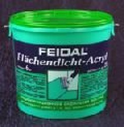 Акриловая гидроизоляция мастика FEIDAL Flaechendicht Acryl (флэхендихт), 3кг