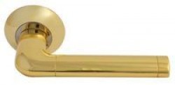 Ручка дверная раздельная ГРАНАДА (рп) (золото)