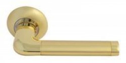 Ручка дверная раздельная ГРАНАДА (рп) (мат.золото)