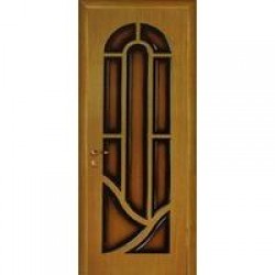 Двери «МариаМ», Модель «Мария» (шпон), полотно глухое, дуб комбинированный, 550-900 мм