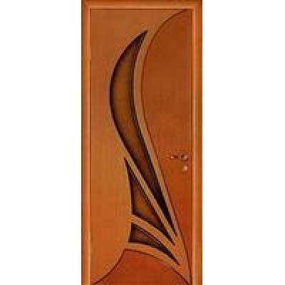 Двери «МариаМ», Модель «Корона» (шпон), полотно глухое, дуб комбинированный, 550-900 мм