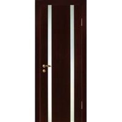 Двери «МариаМ», Модель «Диалог» (шпон), полотно остекленное, дуб, венге, 550-900 мм