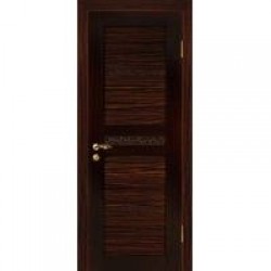 Двери «МариаМ», Модель «Квартет-1 Элит» (шпон), полотно глухое/остекленное, дуб беленый, венге, 550-900 мм