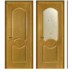 Двери «МариаМ», Модель «Милано» (шпон), полотно остекленное, кр. дерево, 550-900 мм