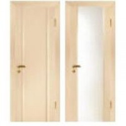 Двери «МариаМ», Модель «Этюд» (шпон), полотно глухое, дуб беленый, анегри, венге, 550-900 мм