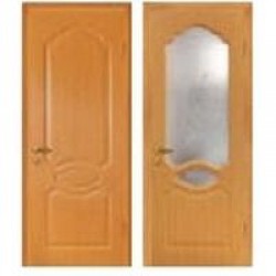 Двери «МариаМ», Модель «Венеция» (ПВХ), полотно глухое, орех миланский, орех итальянский, 550-900 мм
