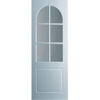 Двери Ампир, (потолна с багетом) доф-101(под стекло), белый